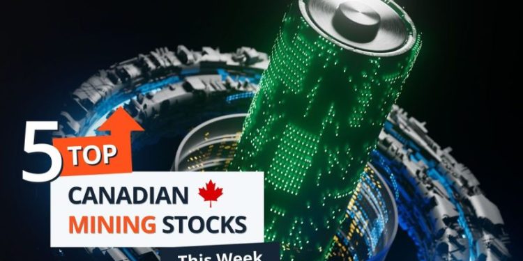 Top 5 Canadian Mining Stocks This Week: Lithium Americas Jumps 126 Percent